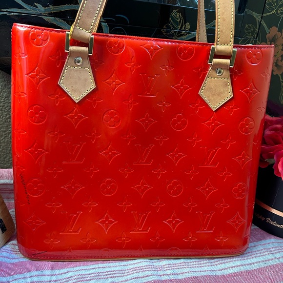 RED LV Vernis purse houston & LV Elise epi wallet Firm on price - Picture 5 of 14